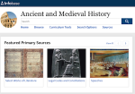 Image link to Ancient & Medieval History