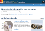 Britannica Escolar screenshot