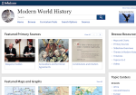 Image link to Modern World History Online
