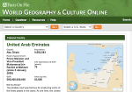 Image link to World Geography and Culture Online
