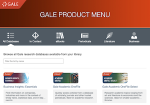 Gale Databases screenshot