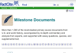 Image link to Milestone Documents Online