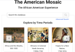 Image link to ABC-CLIO American Mosaic: The African American Experience
