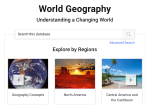 Image link to World Geography