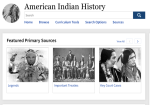 Image link to American Indian History Onlne