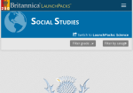 Image link to Britannica LaunchPacks: Social Studies