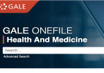 Gale OneFile: Health and Medicine screenshot